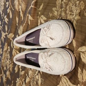 Grasshopper Ortholites size 10 off white